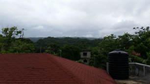 Rooftop View Mountains